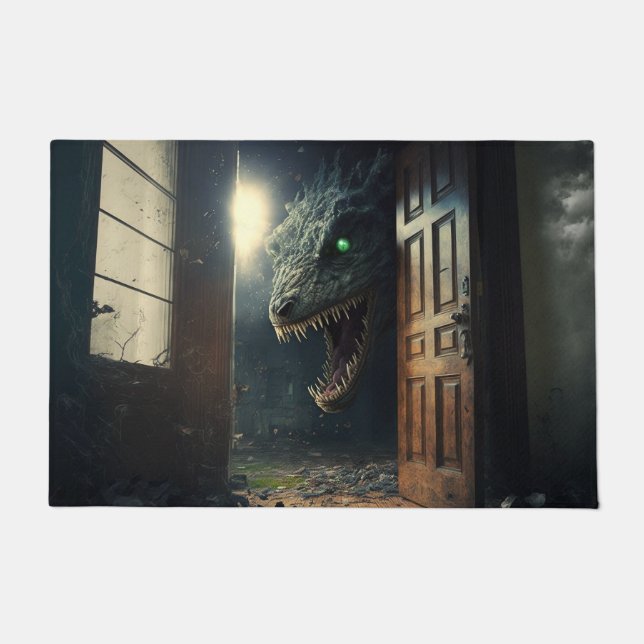Monster Lurk Doormat (Front)