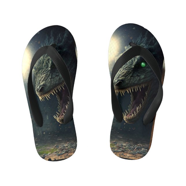 monster lurk kid's thongs (Footbed)