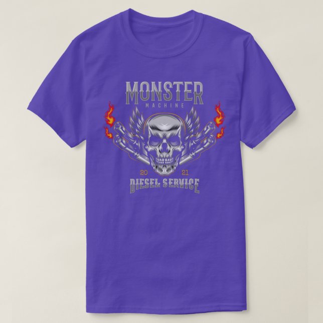 Monster Machine T-Shirt (Design Front)