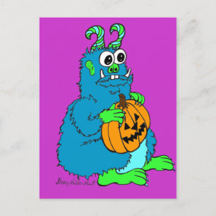 Monster Mash Invitation Postcard