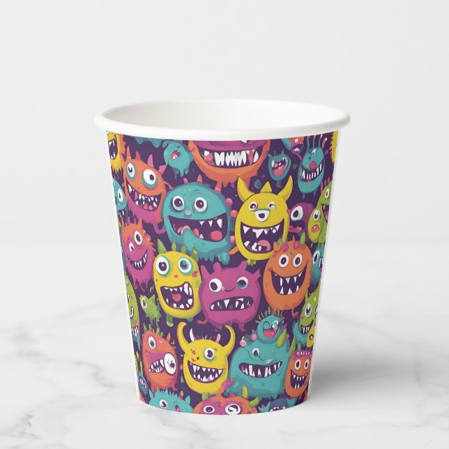 Monster Mash  Paper Cups (Front)
