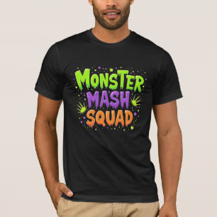 Monster Mash Squad Halloween T-Shirt