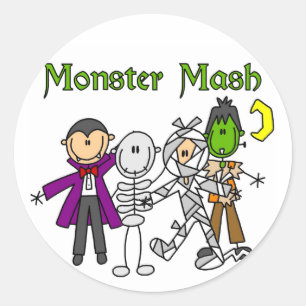 Monster Mash T-shirts and Gifts Classic Round Sticker