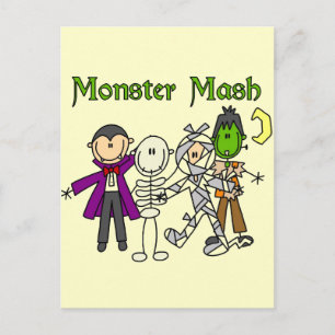 Monster Mash T-shirts and Gifts Postcard