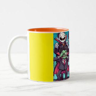 Monster Mash-Up Photo Op Two-Tone Coffee Mug