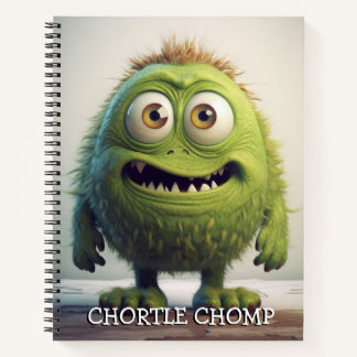 Monster Mayhem...Chortle Chomp Notebook