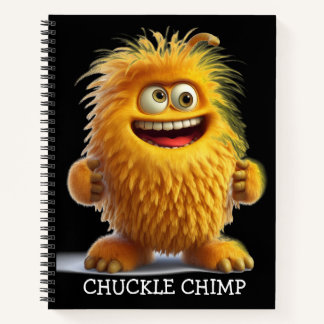Monster Mayhem...Chuckle Chimp Notebook