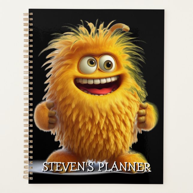 Monster Mayhem...Chuckle Chimp Planner (Front)