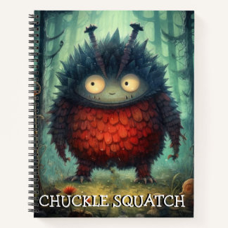 Monster Mayhem...Chuckle Squatch Notebook