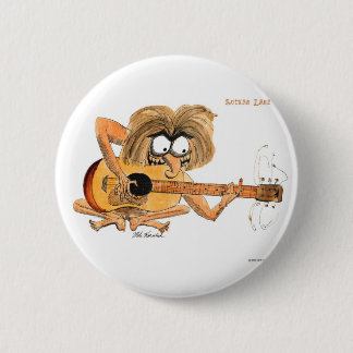 Monster musician 6 cm round badge