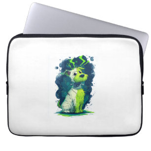 Monster Mutt � Cute Halloween Dog Laptop Sleeve