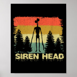 Monster Myth Mysterious Creature Creepy Halloween Poster