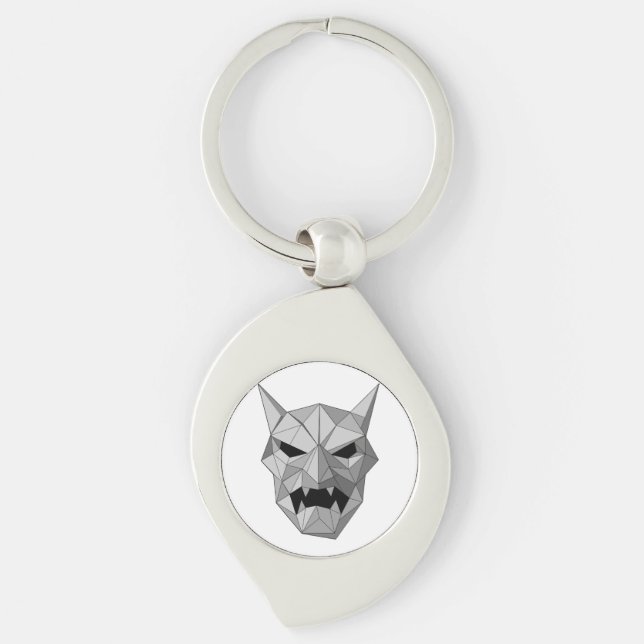 Monster origami key ring (Front)
