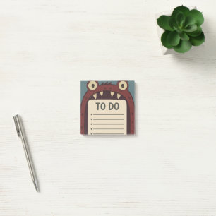 Monster Pad To Do List Post-it Notes