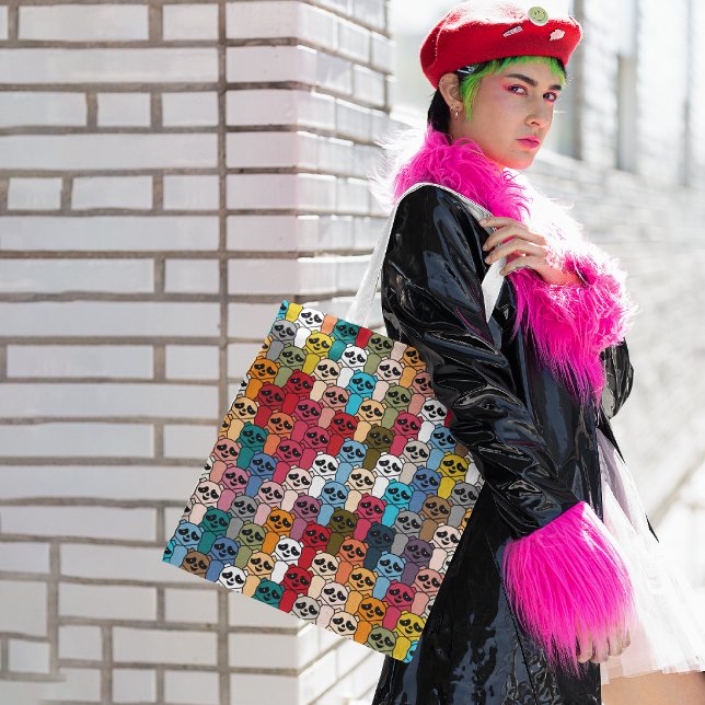 Monster Panda Tote Bag (Creator Uploaded)