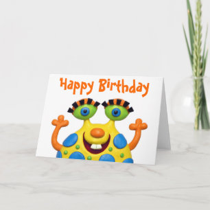 Monster Party Card