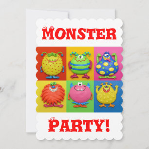 Monster Party Invitation