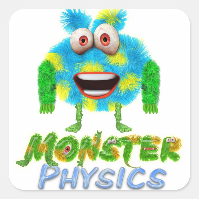 Monster Physics Stickers (Front)