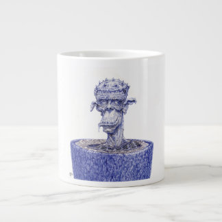 monster plant large coffee mug