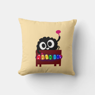 Monster plays the Xylophone Cushion