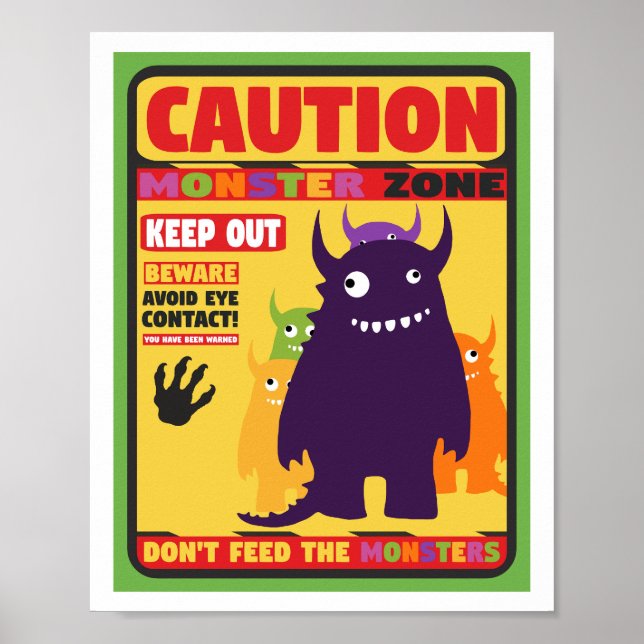 Monster Poster  (Front)