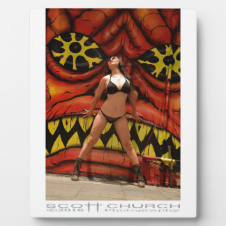 Monster Poster Plaque