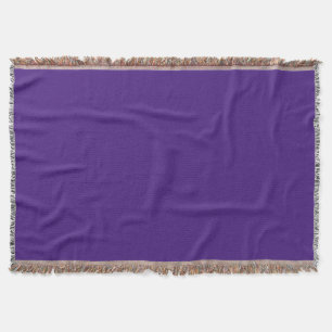 Monster Purple Throw Blanket