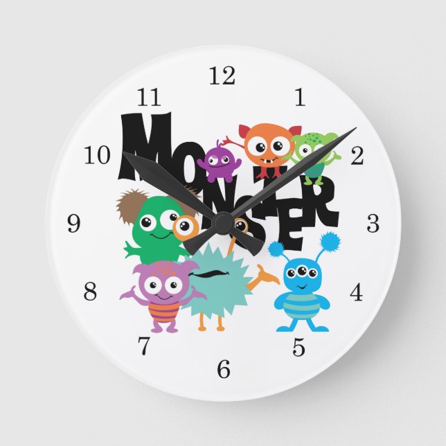 Monster Round Clock (Front)
