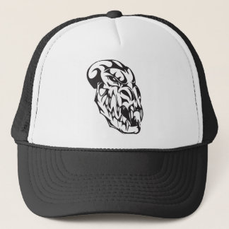 Monster Skull Trucker Hat