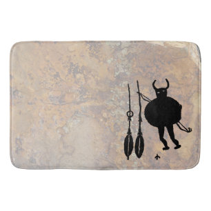 Monster Slayer, Blanco, New Mexico Bath Mat