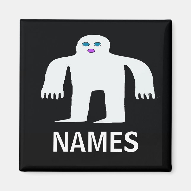 Monster, ,Souvenir Magnet (Front)