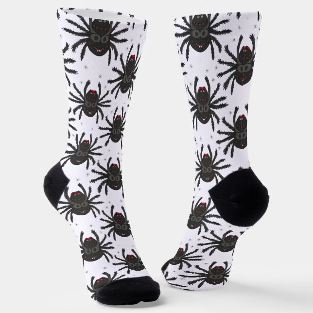 Monster Spiders Socks (Angled)