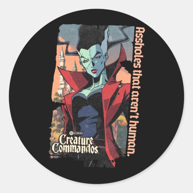 Monster Squad The Bride Performance Classic Round Sticker (Front)