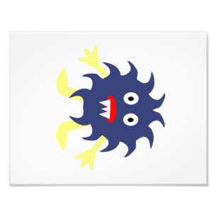 Monster Theme Baby Boy Room Print (3 of 4)