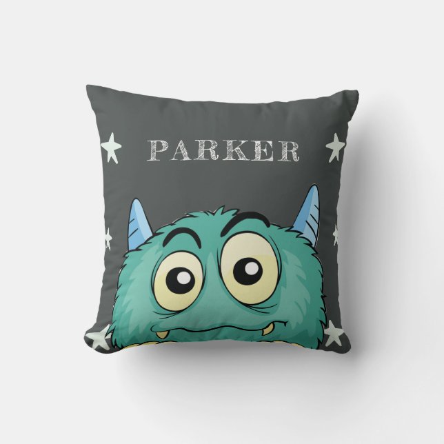 Monster Theme Boy Cushion (Front)