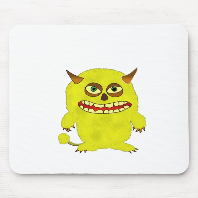 monster troll halloween shudder mouse pad (Front)
