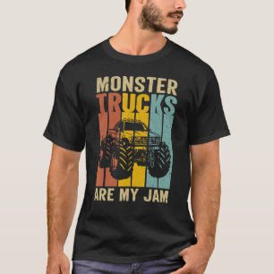 Monster Truck Are My Jam, Funny Birthday Party Sup T-Shirt