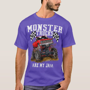 Monster Truck Are My Jam Gift for toddlers Youth & T-Shirt