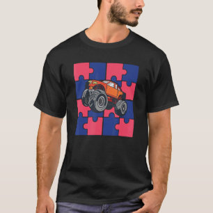 Monster Truck Autism Mega Truck T-Shirt