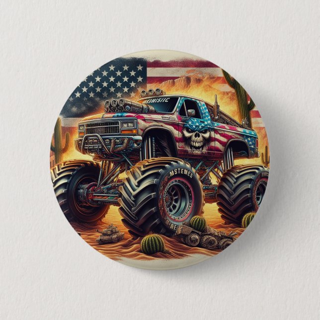 MONSTER TRUCK BADGE (Front)