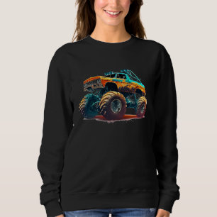 Monster Truck Big Style Truck 1 Sweatshirt