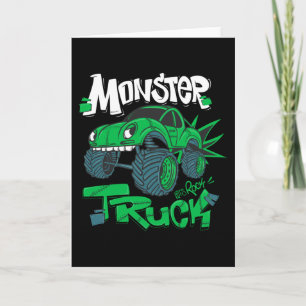 Monster truck card