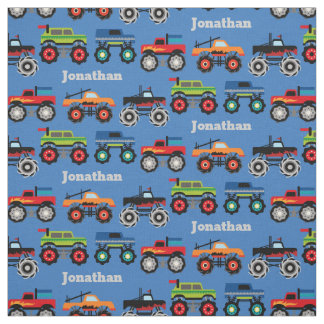 Monster Truck Custom Fabric