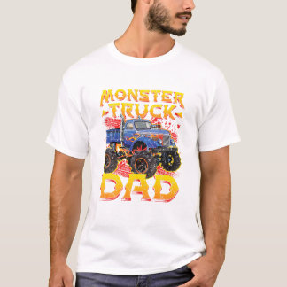 Monster Truck Dad Daddy T-Shirt