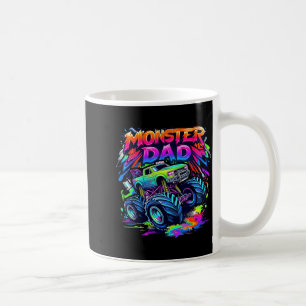 Monster Truck Dad Family Matching Monster Truck Coffee Mug