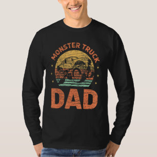 Monster Truck Dad Father Papa Big Truck T-Shirt