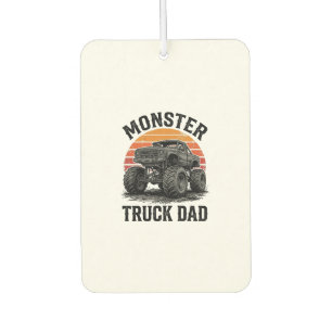 Monster Truck Dad Vintage Off Road Graphic_1 Car Air Freshener