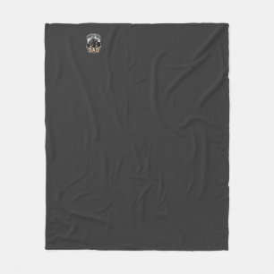 Monster Truck Dad Vintage Vector Shirt Design_1 Fleece Blanket