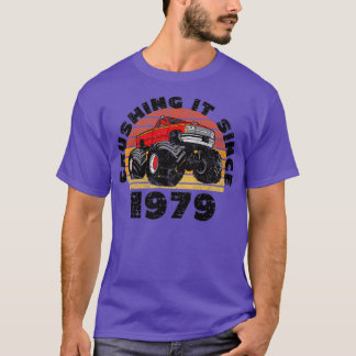 Monster Truck Driver Crushing It Since 1979 Birthd T-Shirt