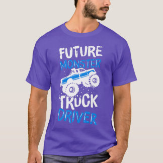 Monster Truck Driver Licence Racing Saying Kids Bi T-Shirt